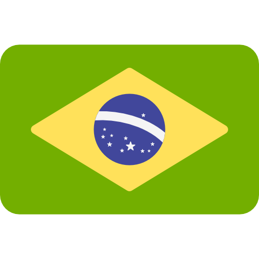 bandeira do Brasil para mudar o idioma para o português